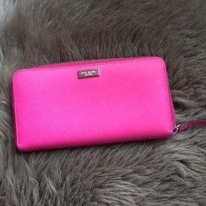 Kate Spade Hot Pink Purse Wallet